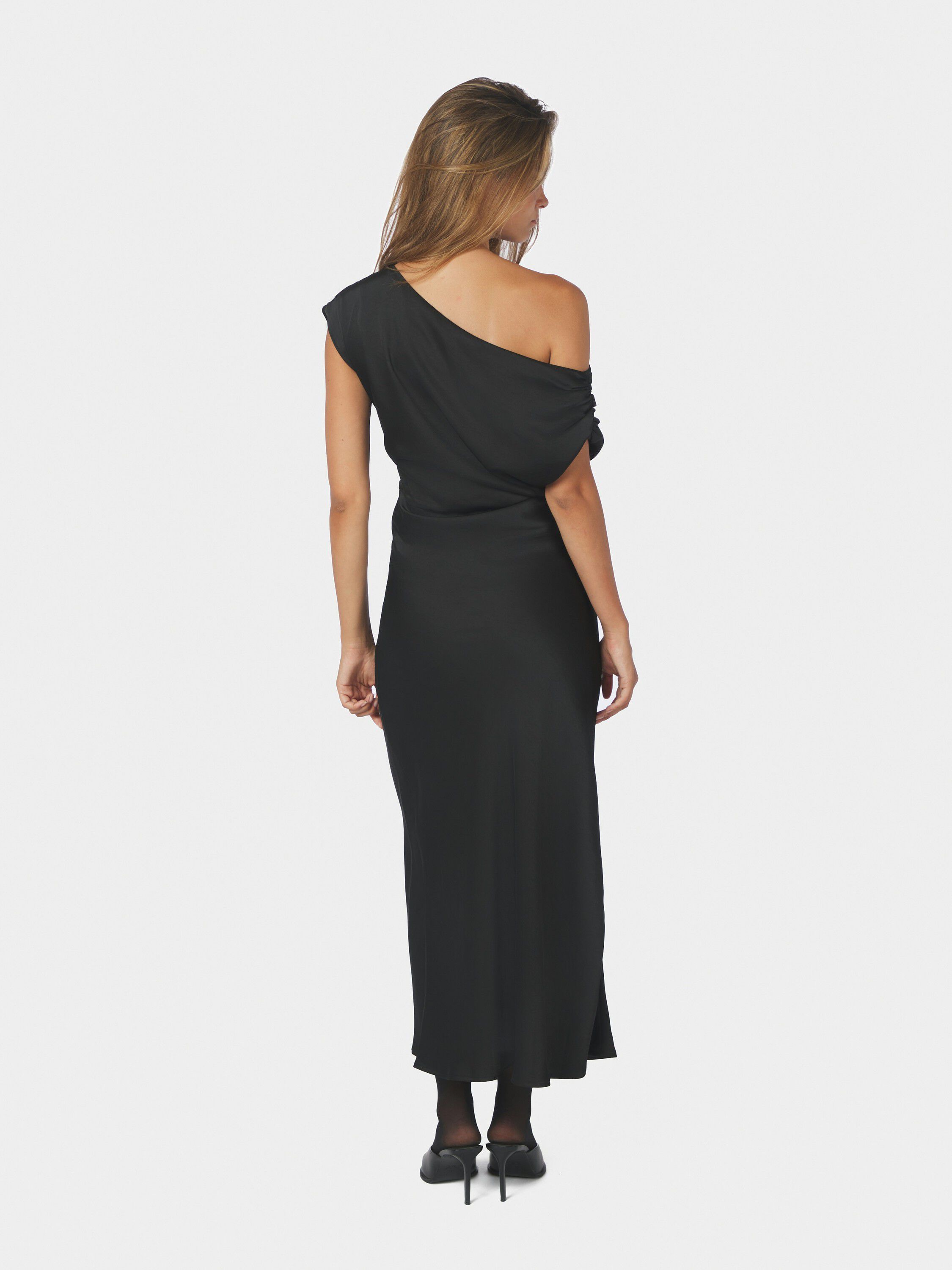 Lilith Heavy Sateen Dress