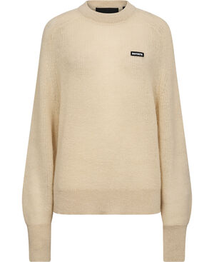 Light Knit Logo Sweater