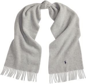 WOOL BLEND-SOLID WOOL SCARF
