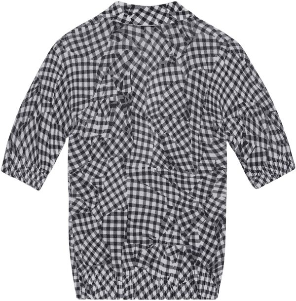 Sheer Cotton Printed Polo