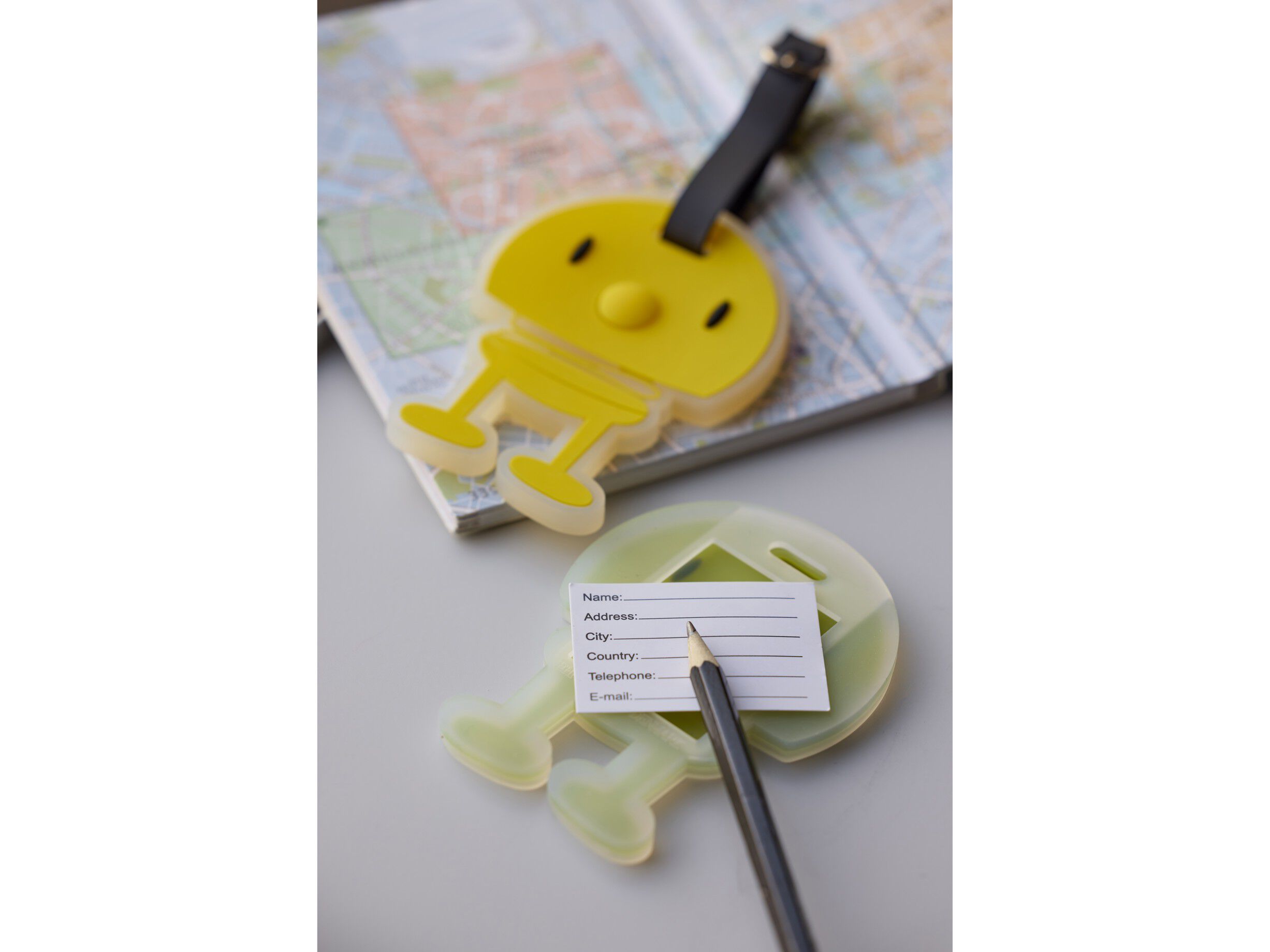 Hoptimist Bag tag Yellow