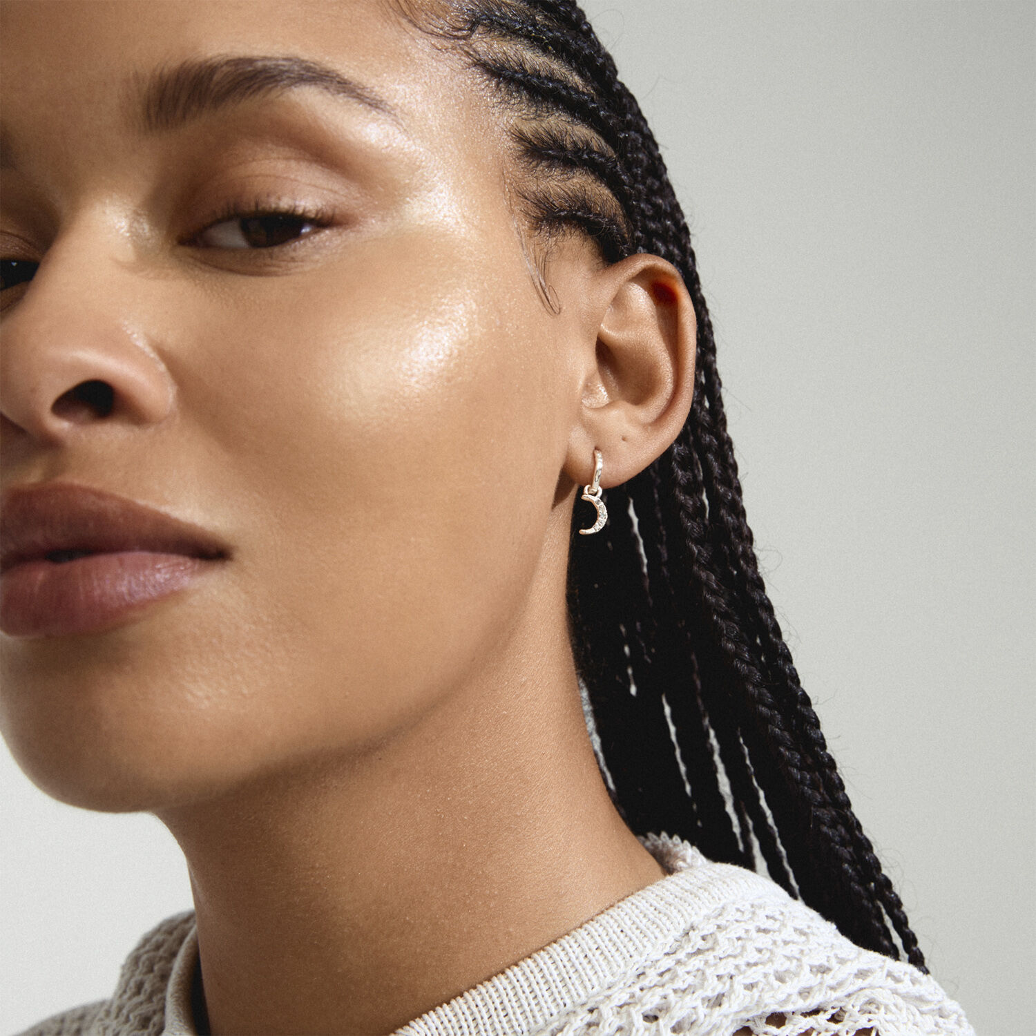 EVGENIA earrings silver-plated