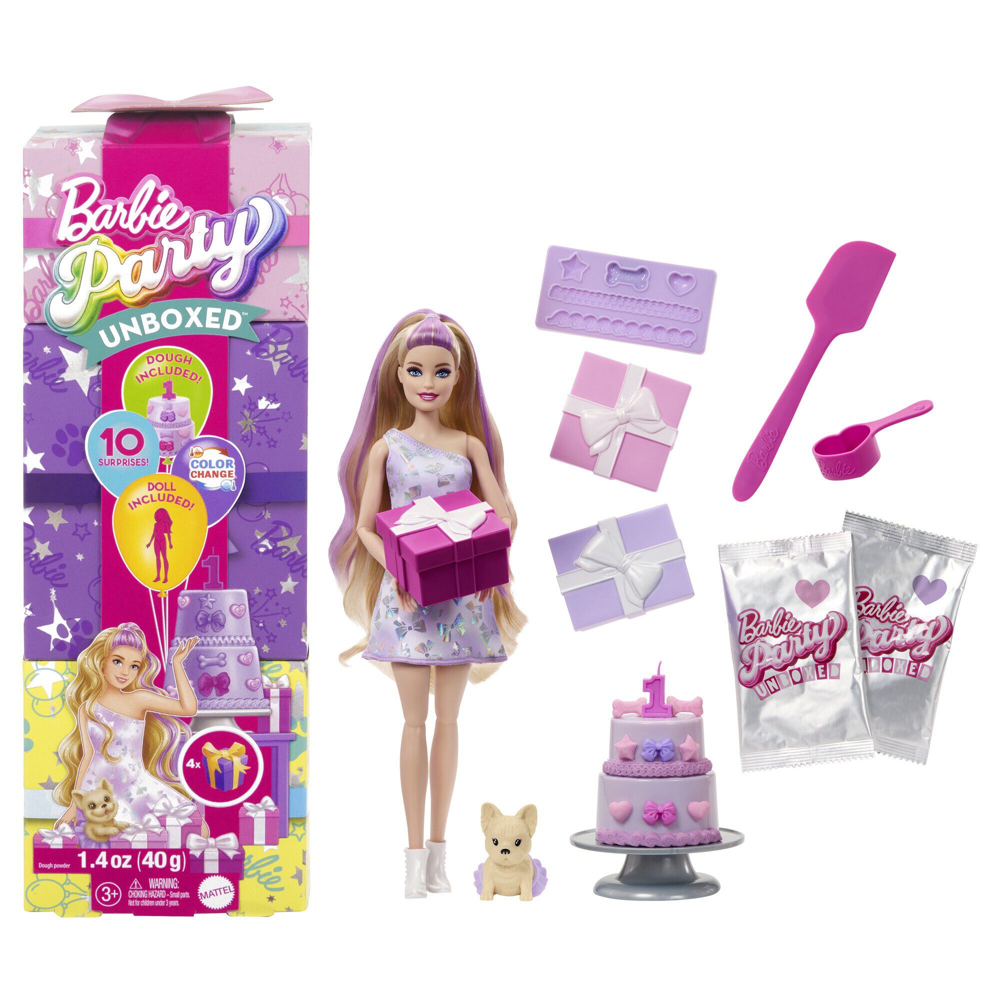 Barbie Party Unboxed Blon