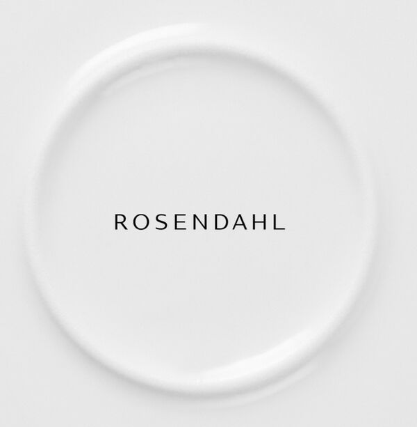 GC Cottage Tallerken Ø19. 5 cm hvid m. deko