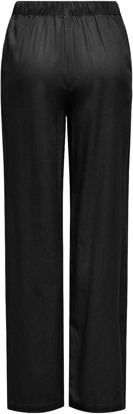 ONLGOA MW LINEN BL PULL-UP PANT CC