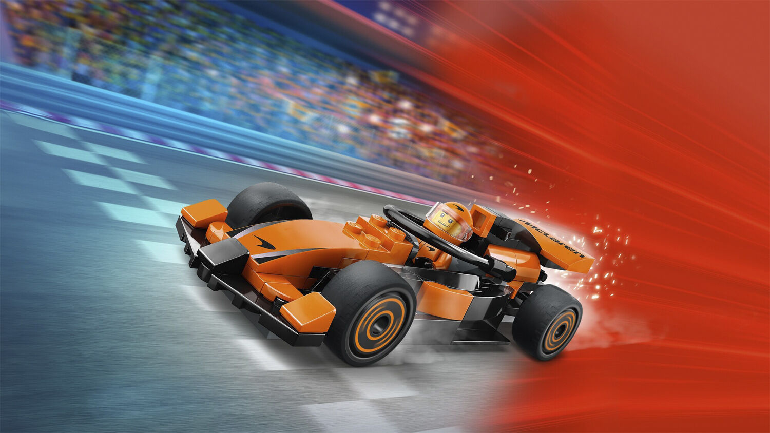 F1-k&oslash;rer med McLaren-racerbil 60442