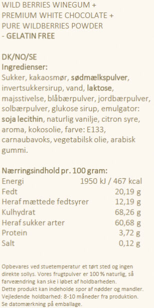 Large Tube - Wild Berries