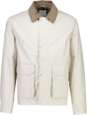 Field jacket w corduroy collar