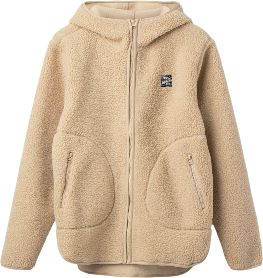 Langli Pile fleecejakke m. h&aelig;tte