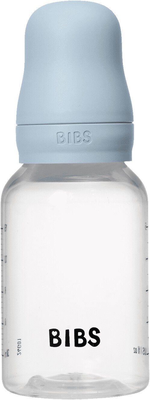 BIBS Baby Bottle Round Latex 1 pack 150 ml Slow Flow Baby Bl