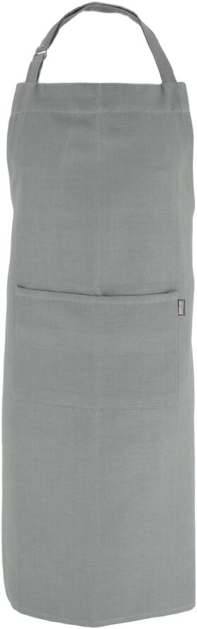Forklæde 95x80 cm Lys grå
