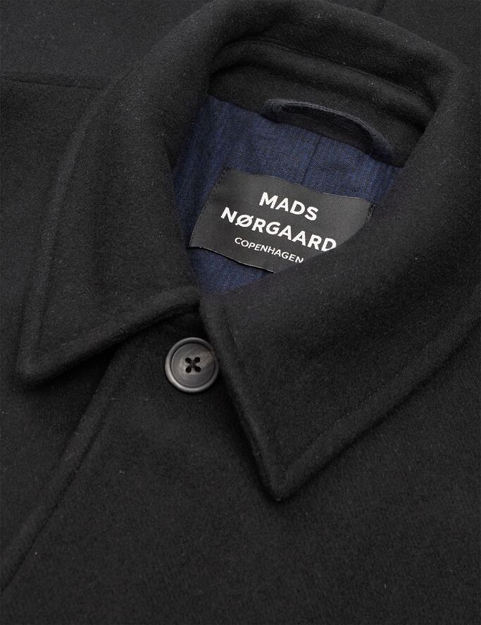 Compact Wool Curtis Coat