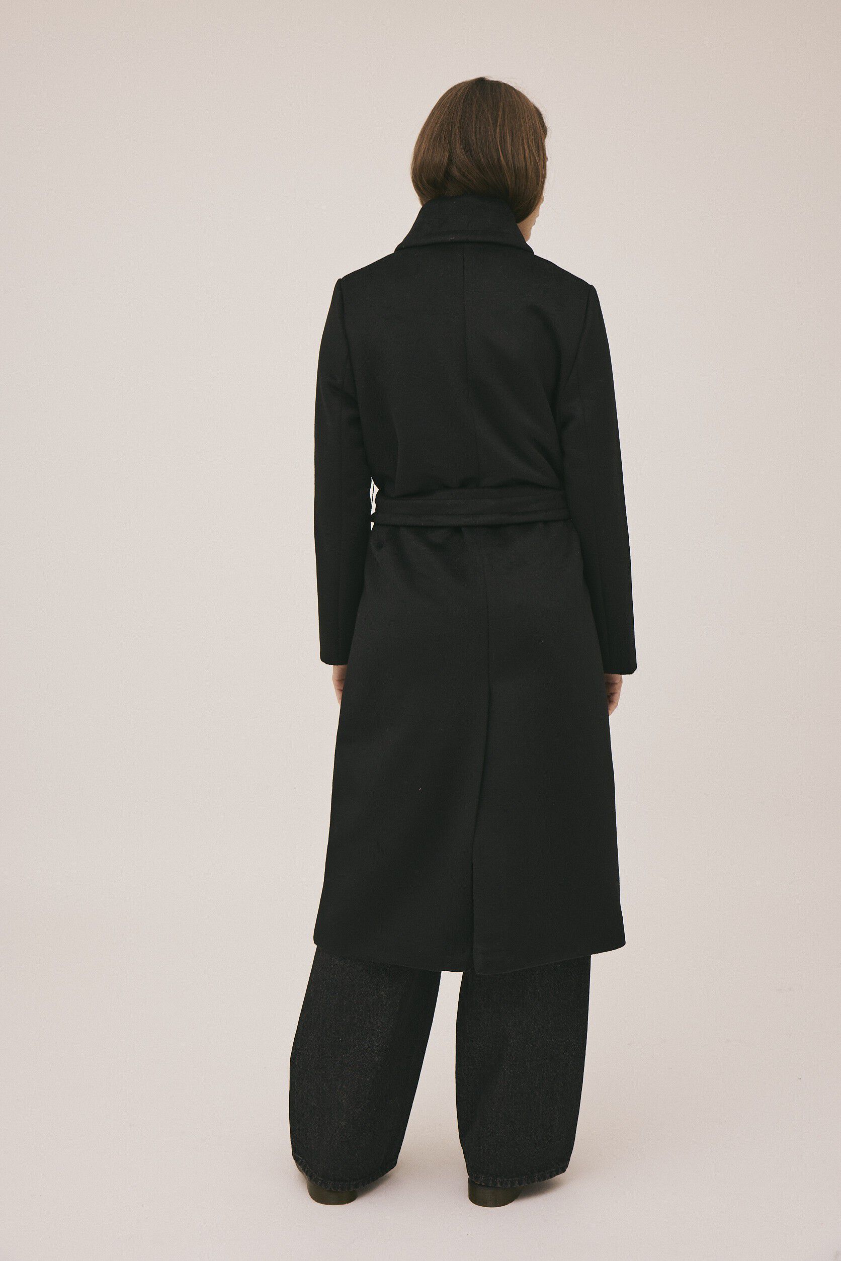 Reeva 7 Frakke - Uld mix GRS