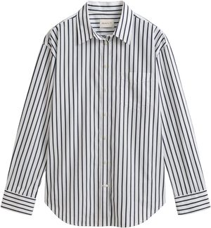REL CLASSIC POPLIN STRIPED SHIRT