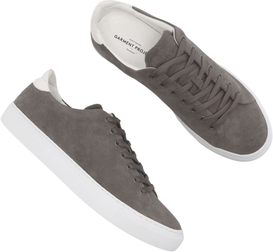 Type ST - Elephant/White Suede