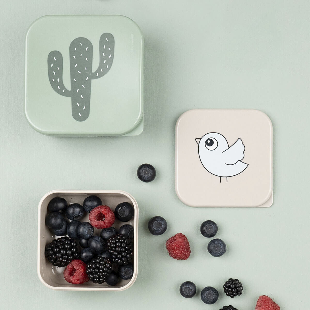 Snackbokse 3 stk. Lalee Sand mix