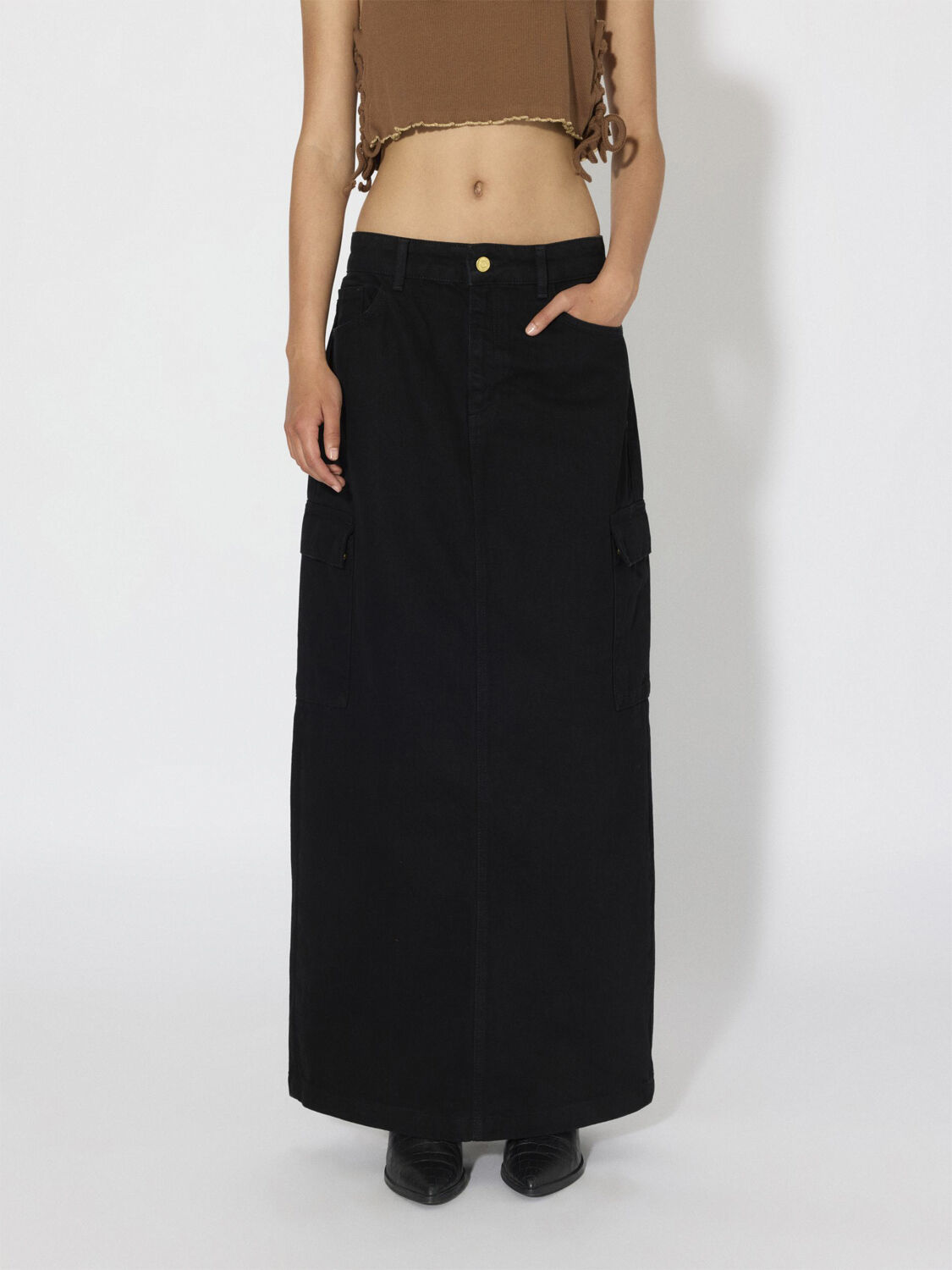 SNVENUS HR MAXI SKIRT - WST