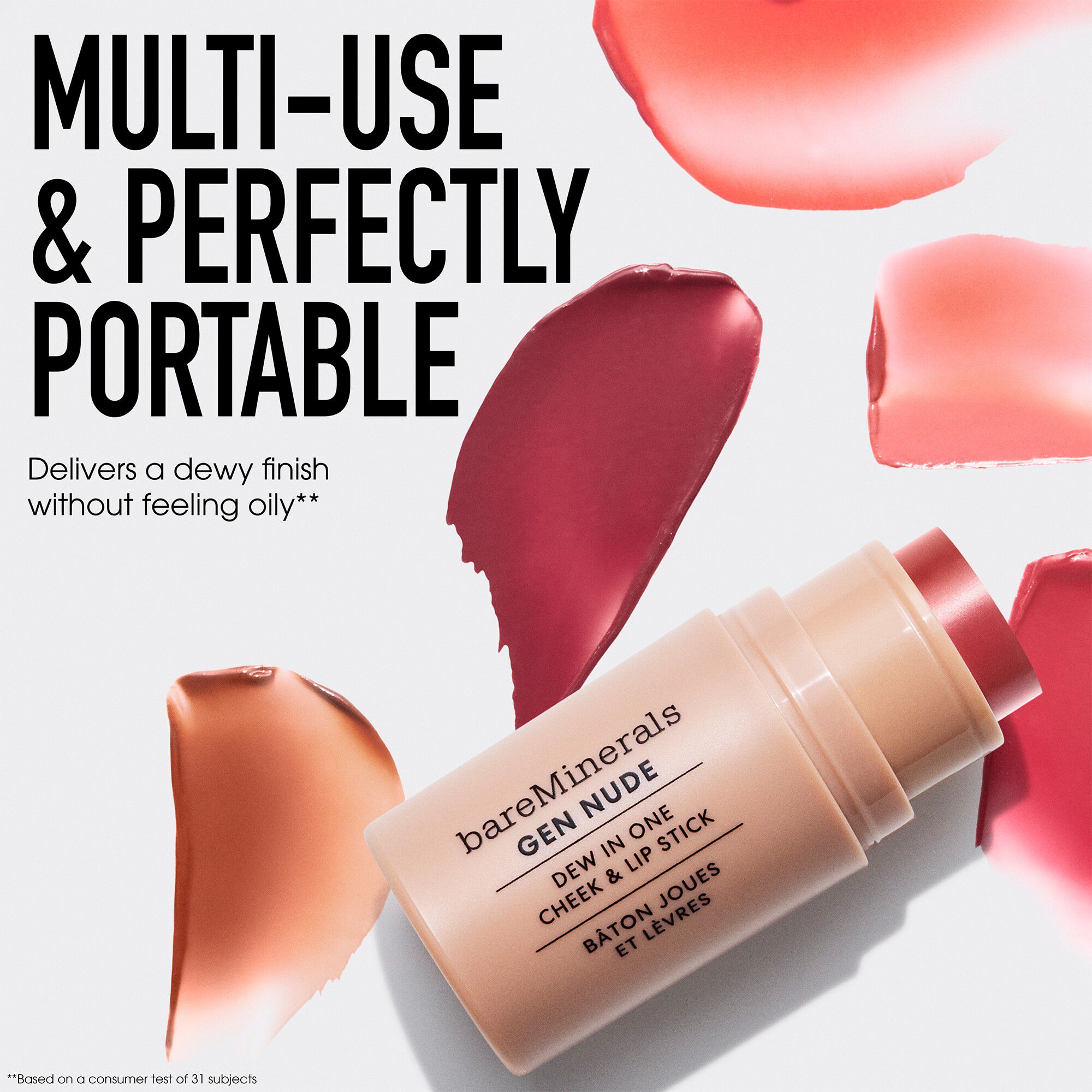 GEN NUDE Dew in One Cheek & Lip Stick