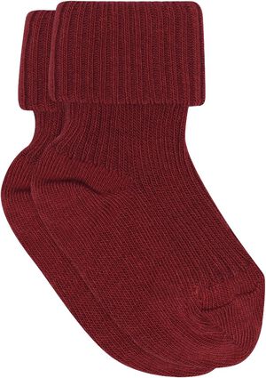 Cotton rib baby socks