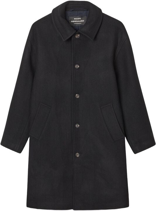 Compact Wool Curtis Coat