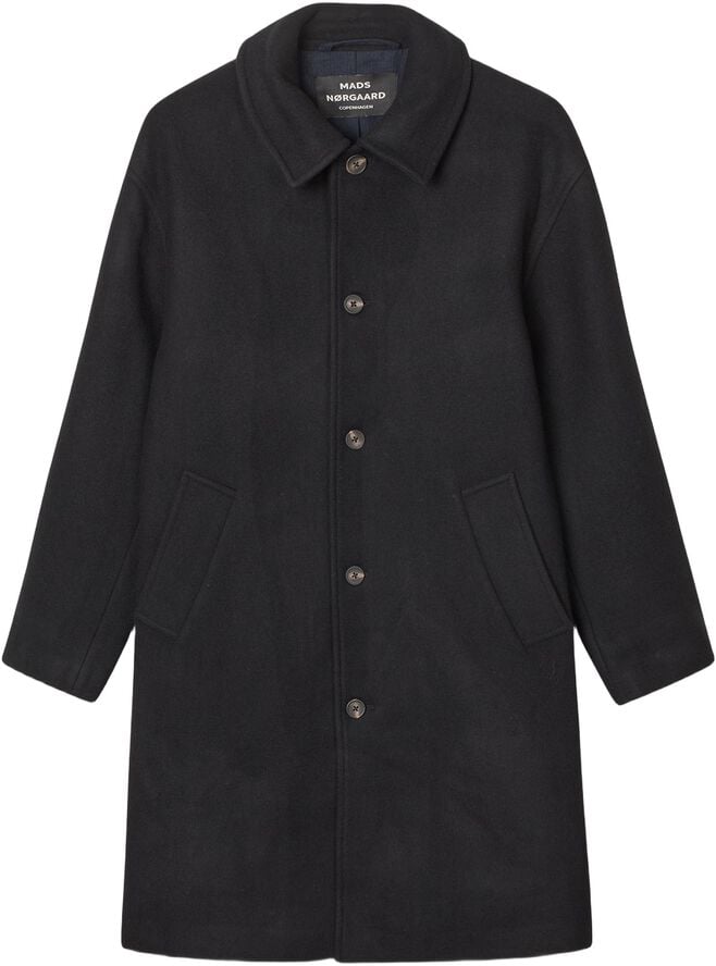 Compact Wool Curtis Coat