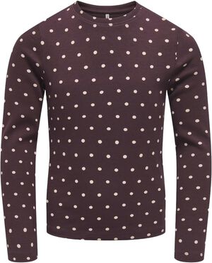KOGTRINNY LIFE AOP L/S O-NECK TOP J