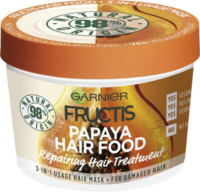 Fructis Hair Food Papaya Mask 390ml