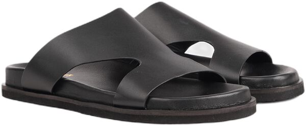 Sassano - Wide Strap Leather Sandal