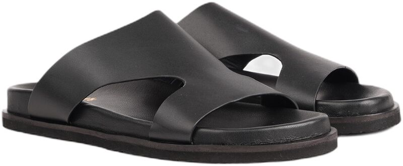 Sassano - Wide Strap Leather Sandal