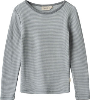 Langærmet Uld T-shirt