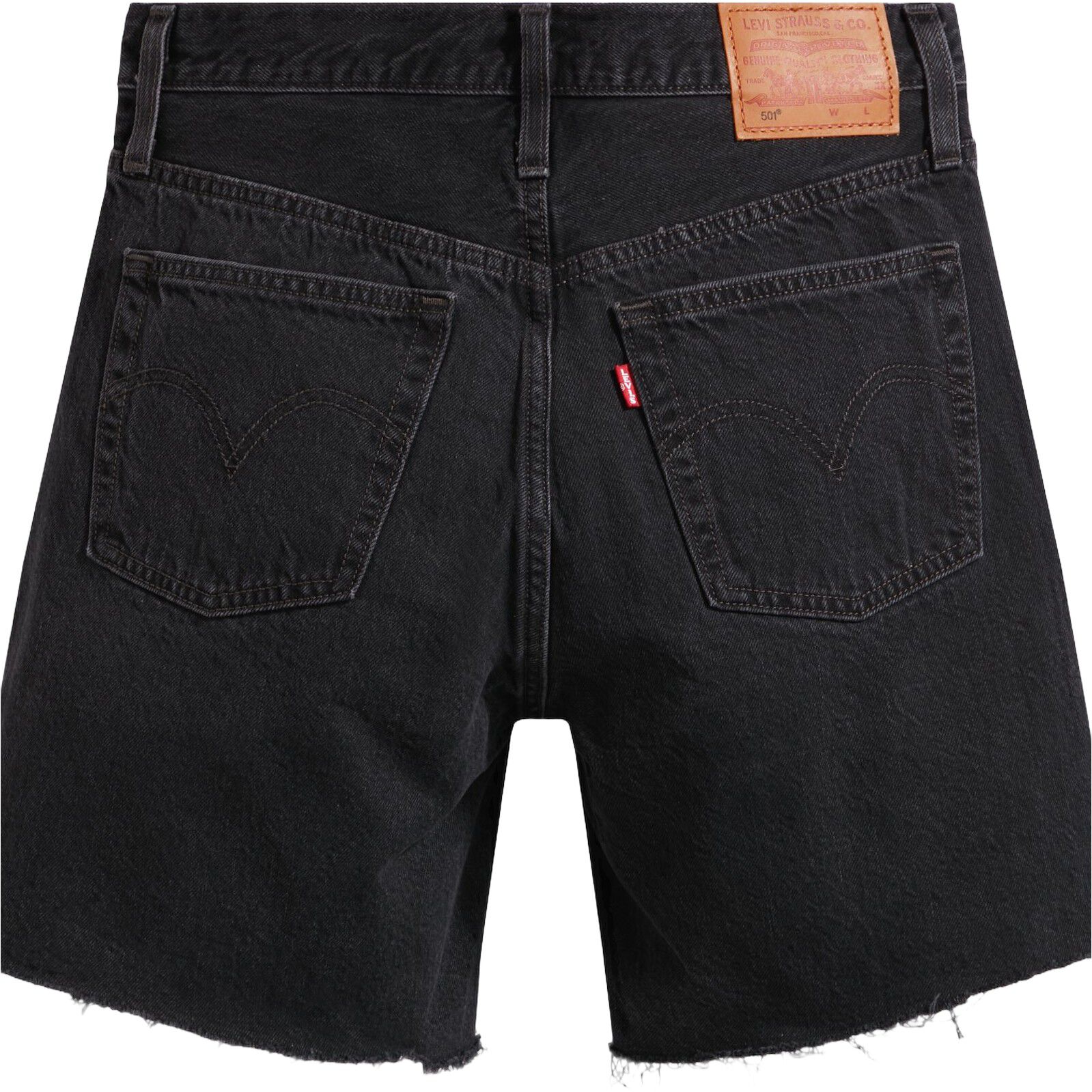 501 MID THIGH SHORT LUNAR BLAC