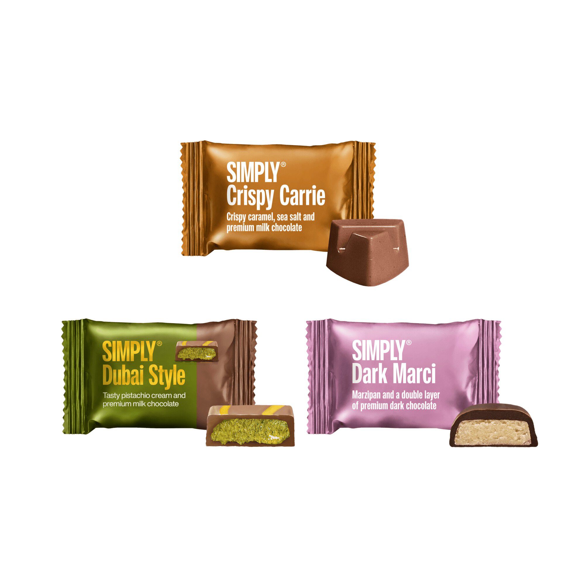Simply&reg; YES, YOU CAN BUY LOVE chokolade&aelig;ske (120g)