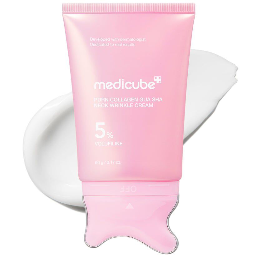 Medicube - PDRN Collagen Gua Sha Neck Wrinkle Cream 90g.