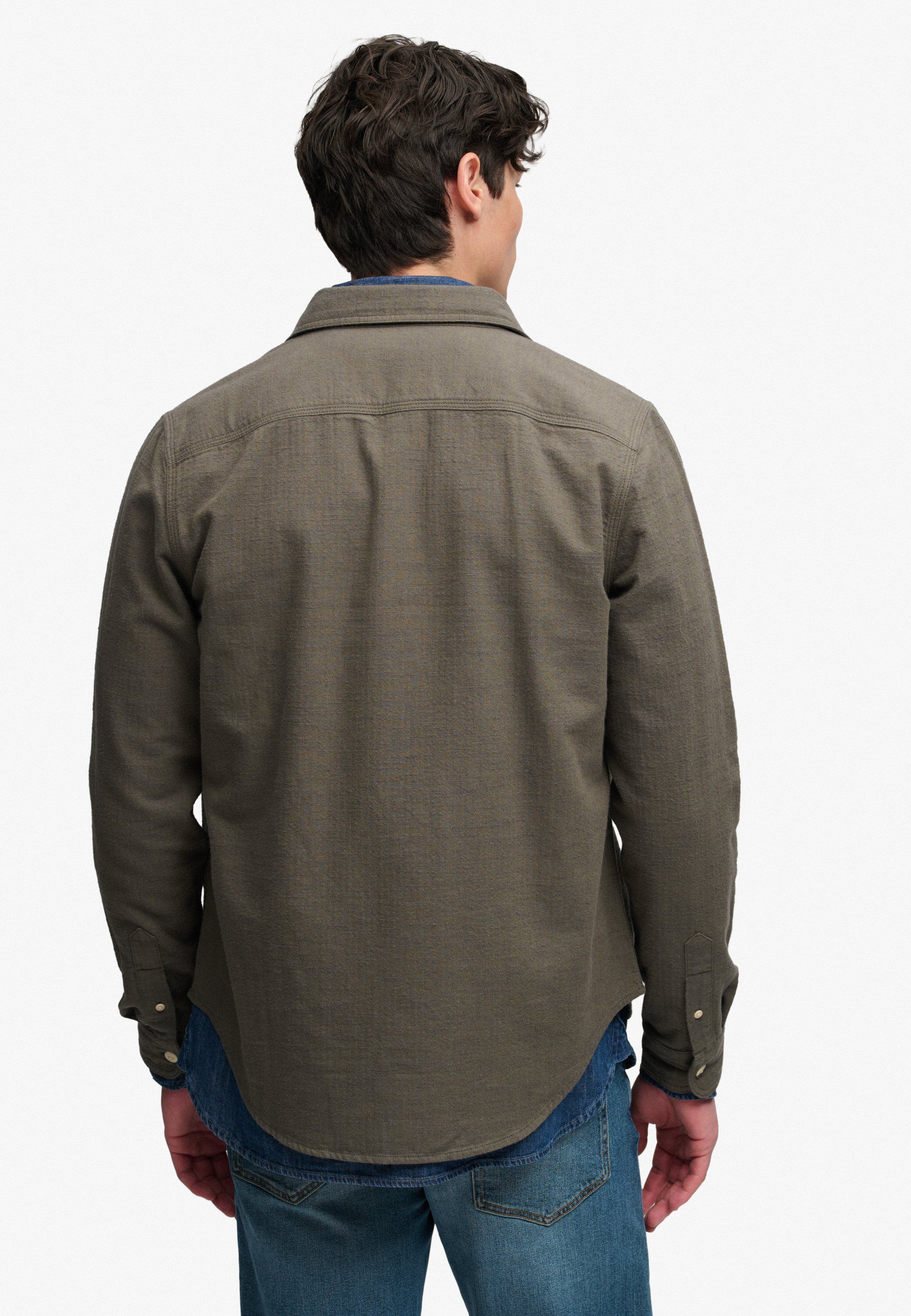 HERRINGBONE WORKWEAR SHIRT