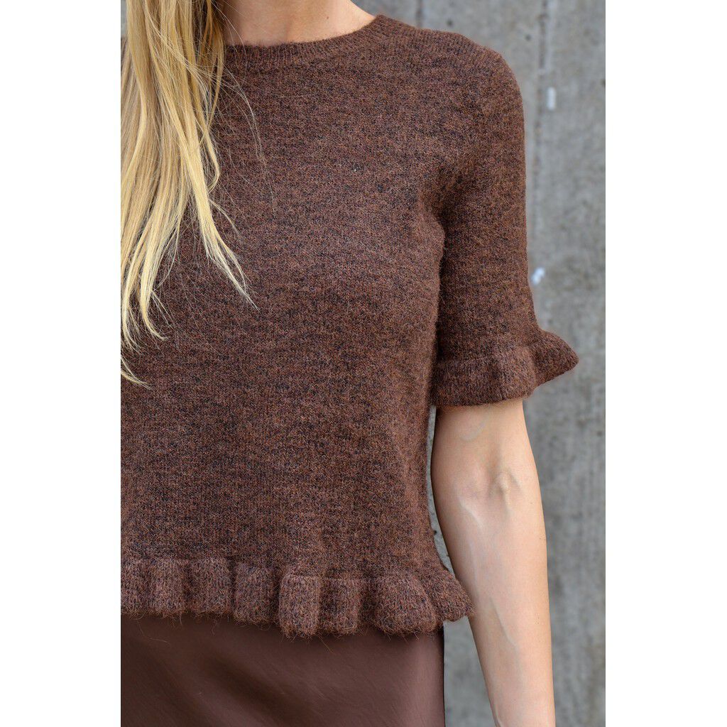 Landy strikbluse