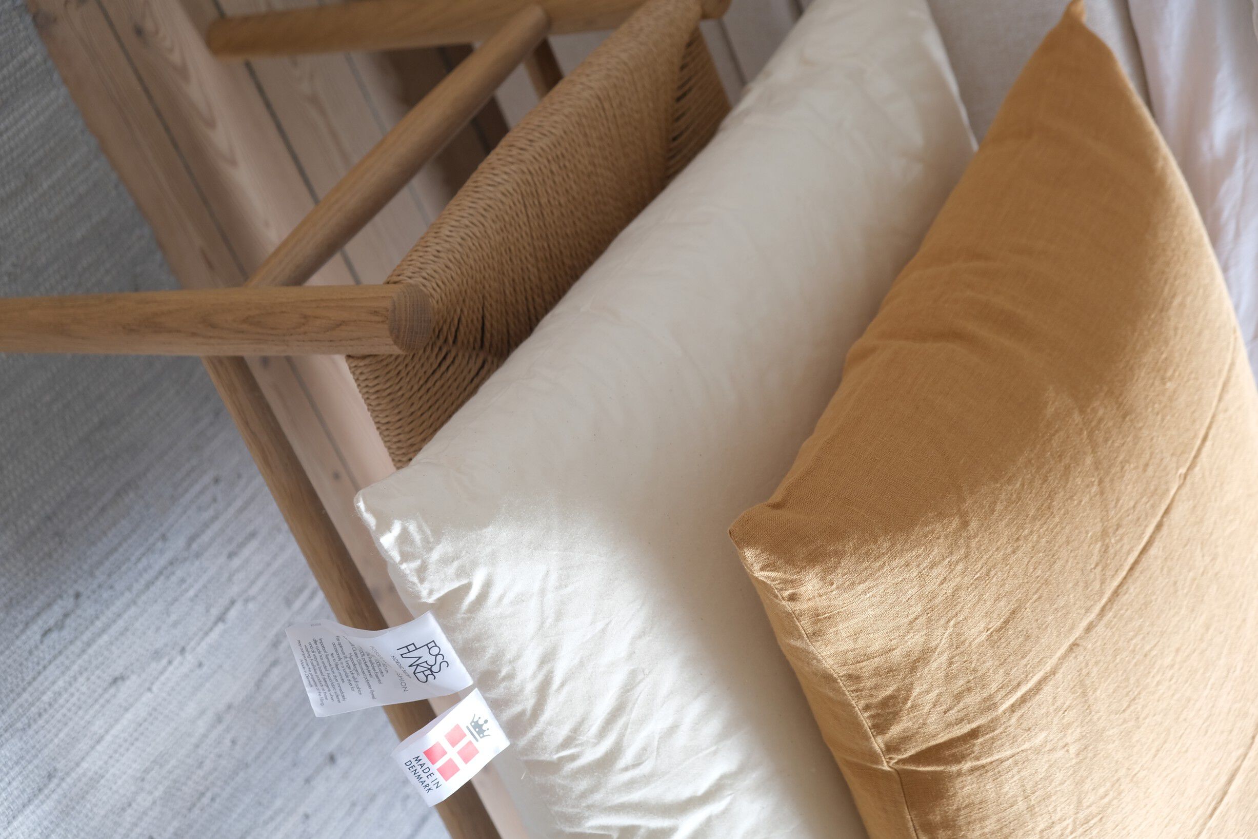 Fossflakes Monteringspude 60x60 cm.