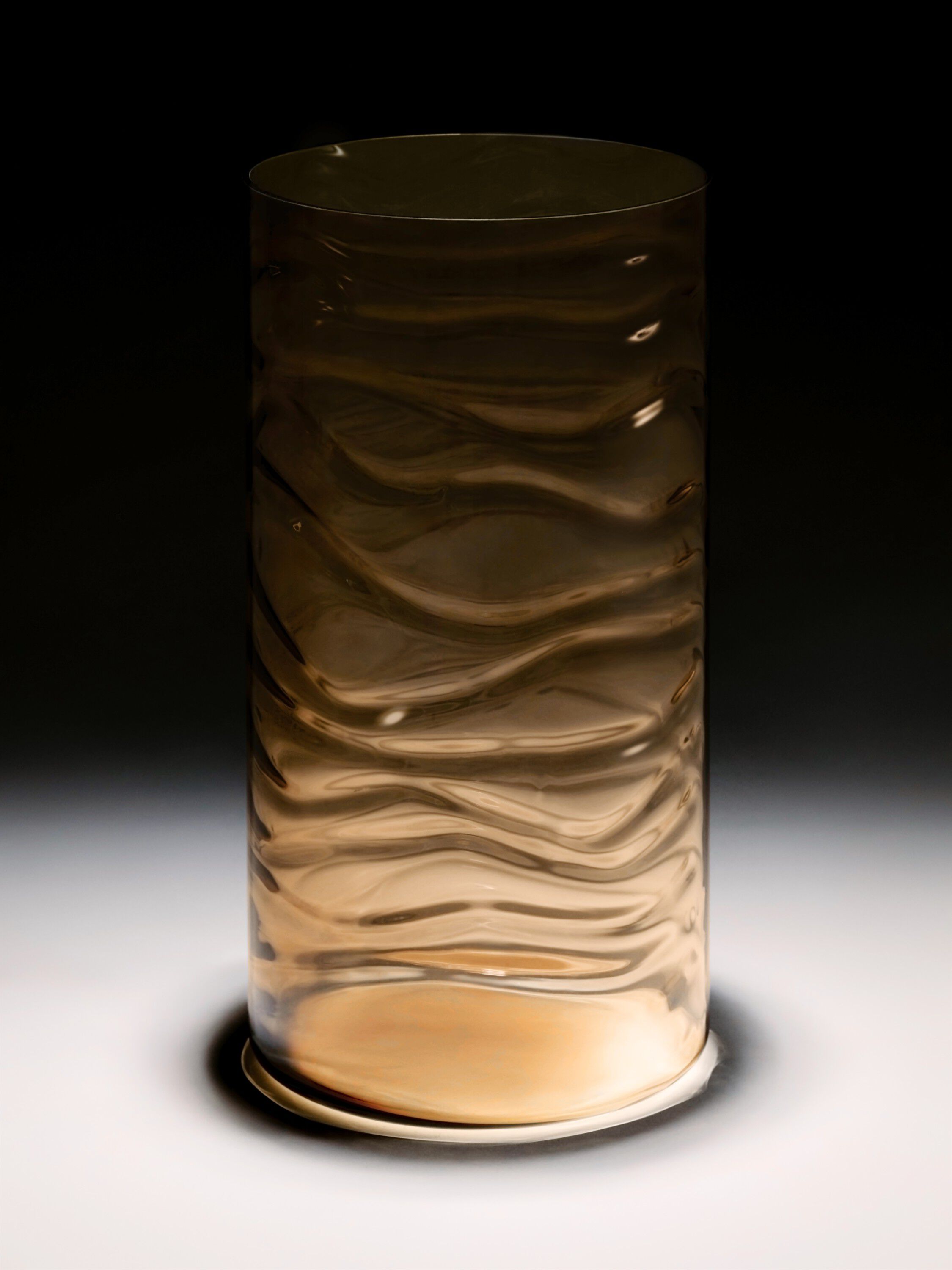 Unda vase 400mm dusk Limited edition