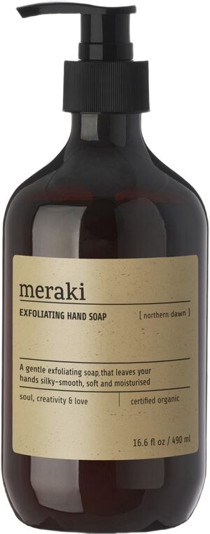 Exfoliating hand soap, Northern dawn, Brun