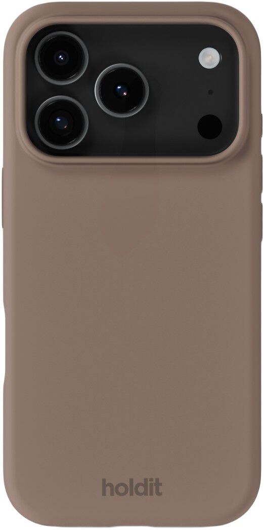 Silicone Case iPhone 17 Pro Mocha Brown