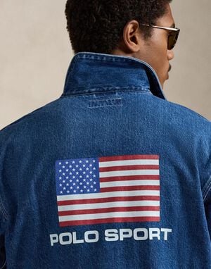 Relaxed Fit Polo Sport Trucker Jacket