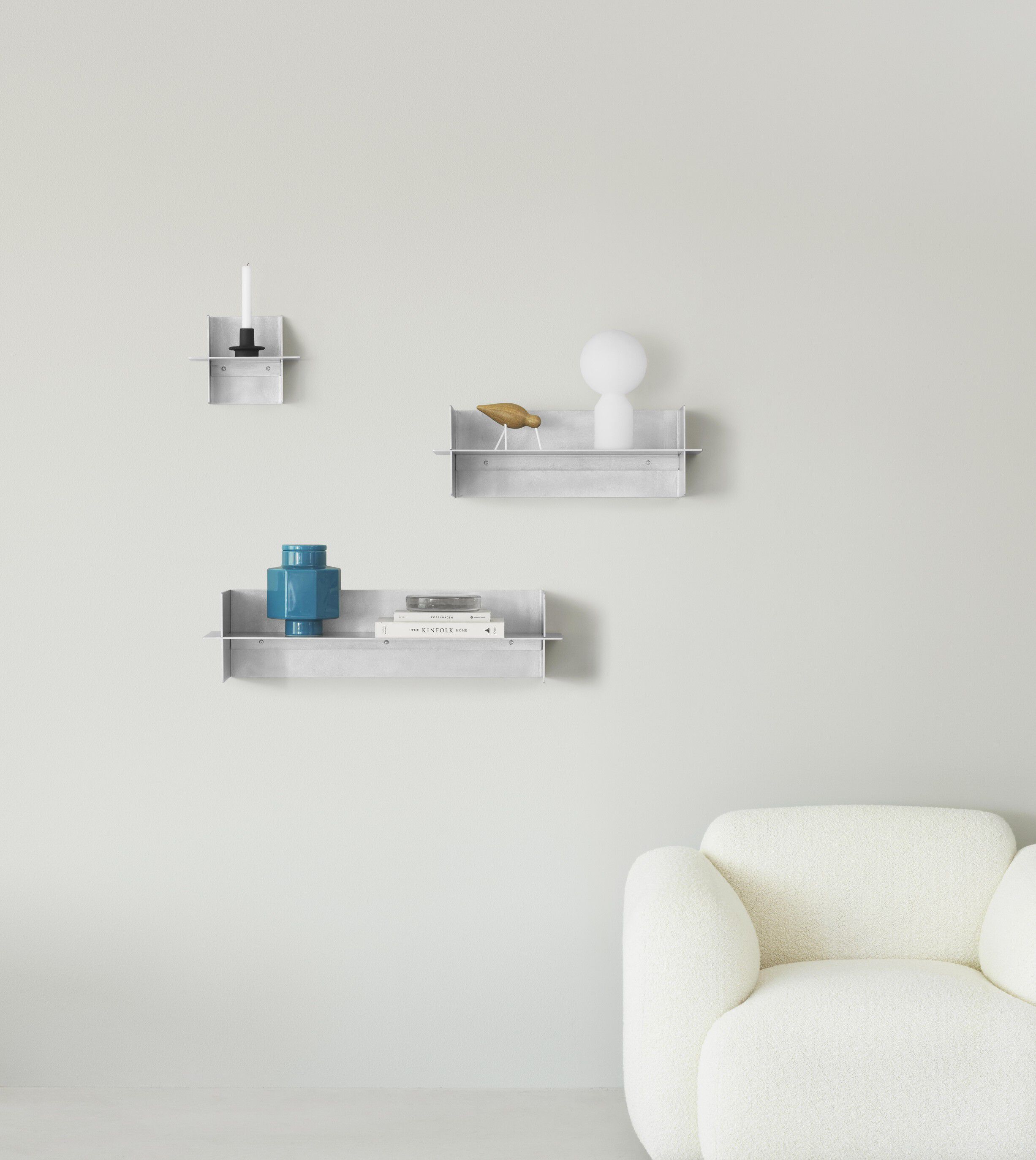 Alu Shelf 25 cm