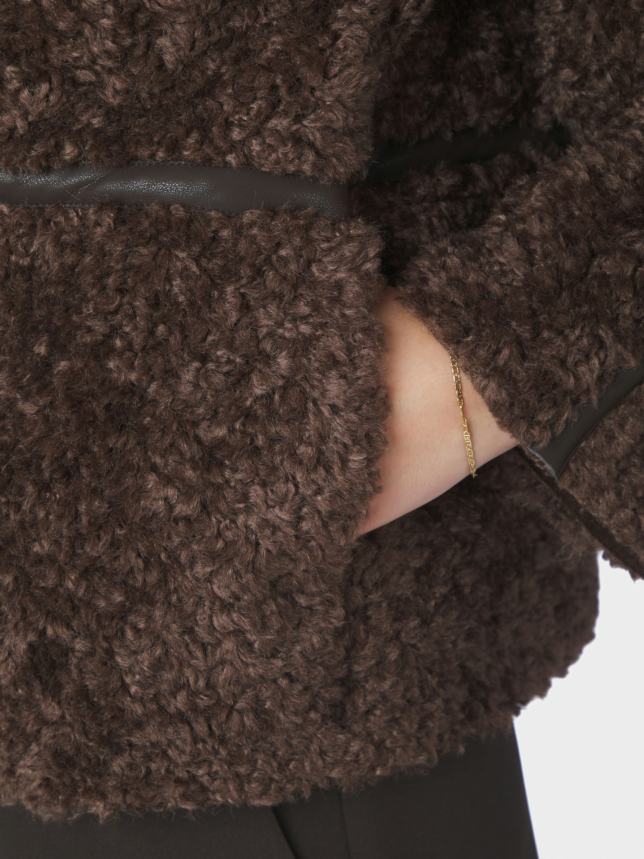 Castor Faux Fur Jacket
