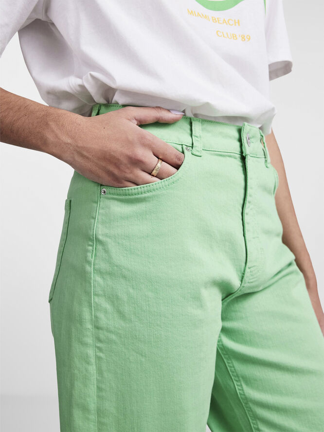 PCHOLLY HW WIDE JEANS COLOUR NOOS B