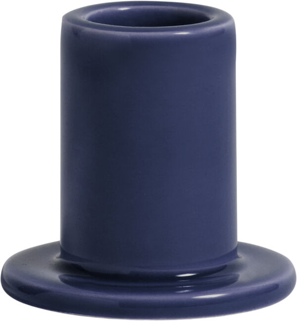 Tube Candleholder-Small-Midnight blue
