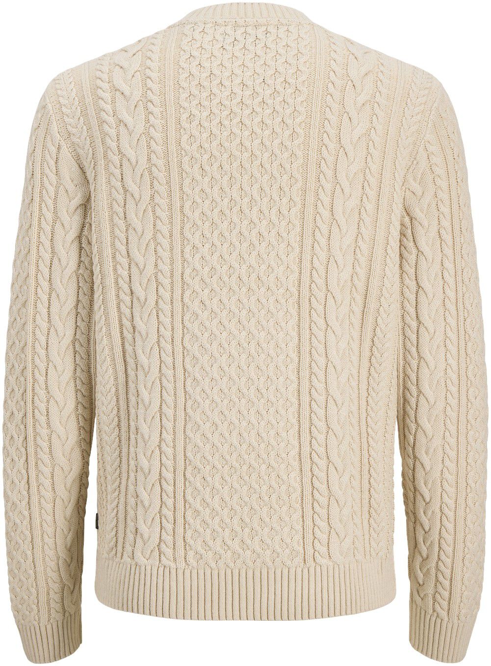 Jprblucallum Cable Knit Crew Neck Jnr