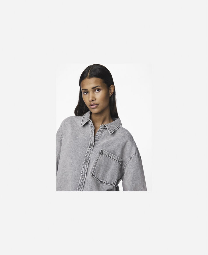 PCMAISIE LS DENIM SHIRT NOOS BC