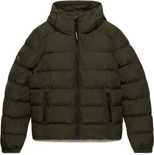 HOODED SPORTS PUFFER JACKET