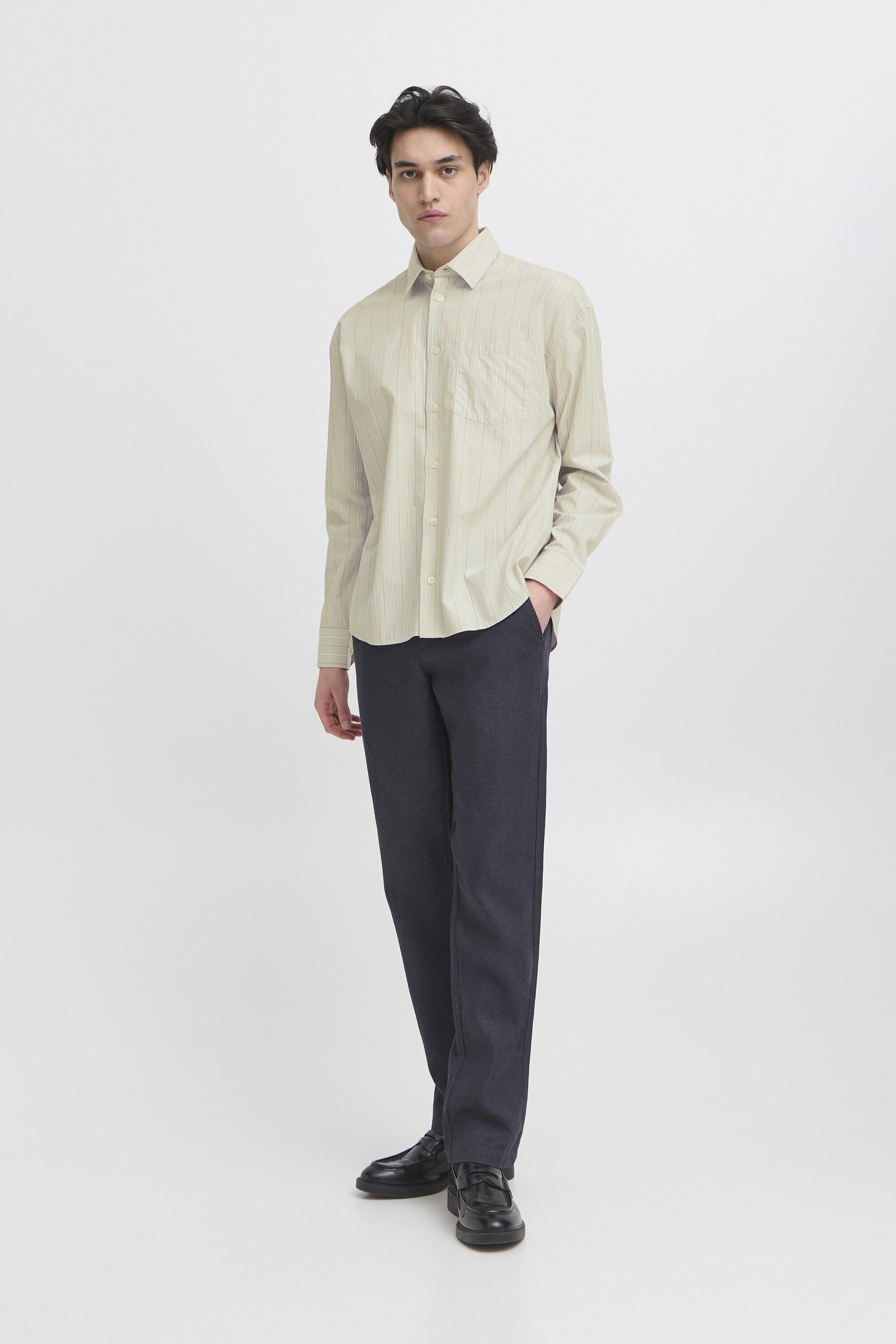 CFMARTIS LS relaxed striped shirt