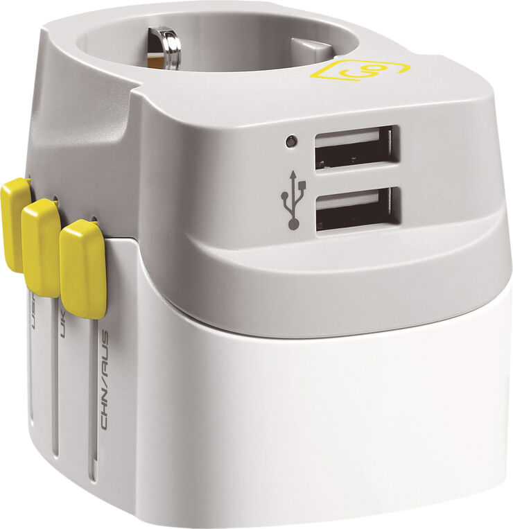 Worldwide adaptor + USB
