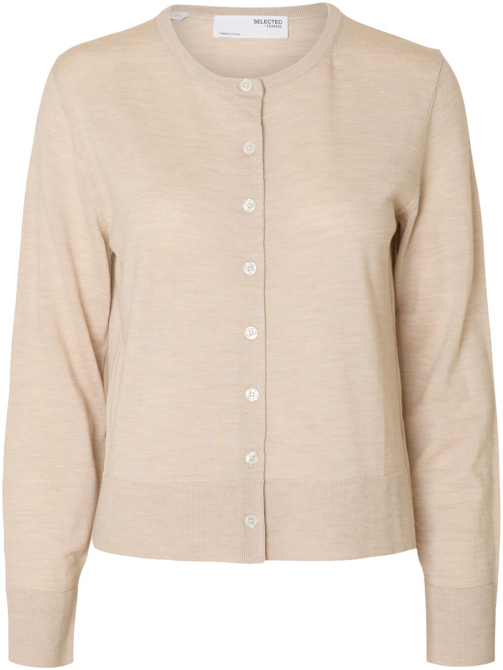 SLFTHEA LS KNIT MERINO CARDIGAN NOO